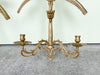 Pair of Brass Palm Tree Wall Sconces