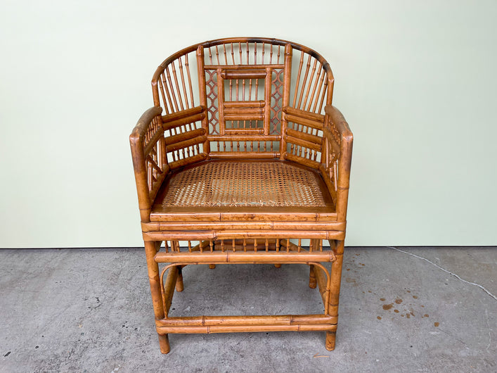 Tortoiseshell Bamboo Brighton Chair