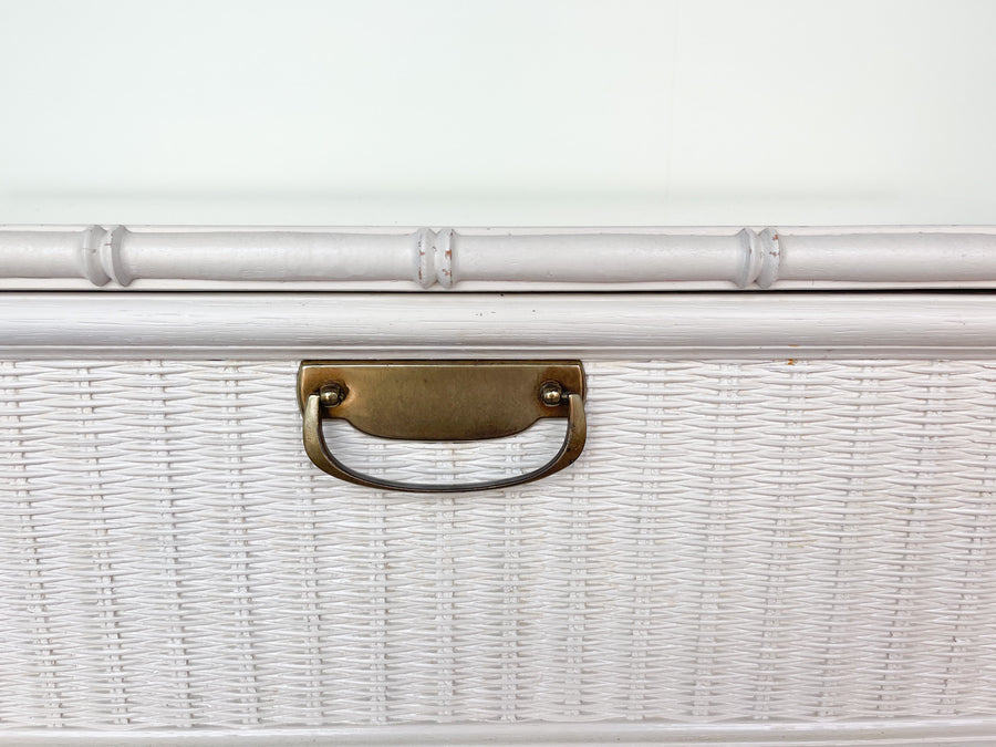 Palm Beach Chic Faux Bamboo Chest