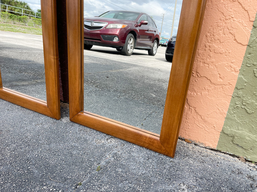 Pair of Fretwork Mirrors