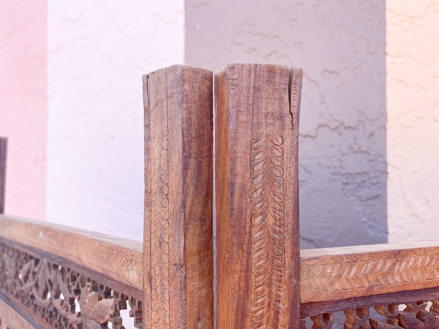 Moroccan Chic Four Panel Screen