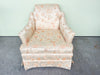 Palm Beach Chic Upholstered Pagoda Arm Chair