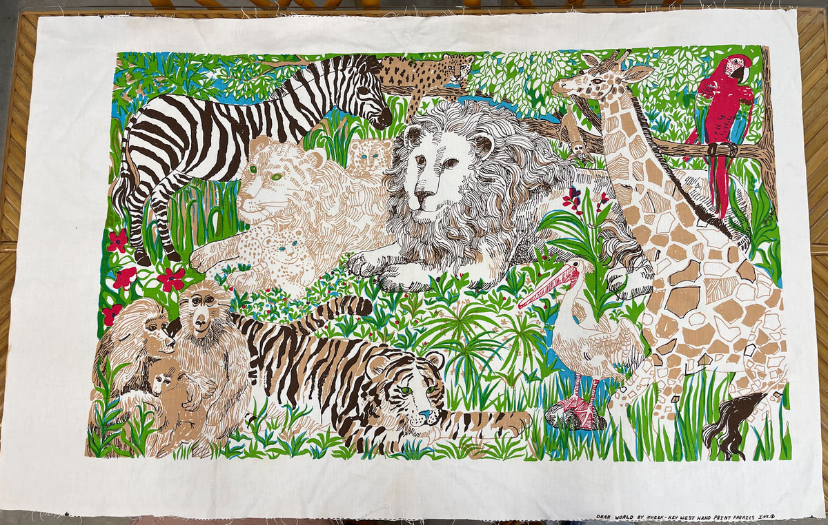 Original Suzy Zuzek for Key West Hand Print Fabrics