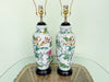 Pair of Tropical Flower Lamps