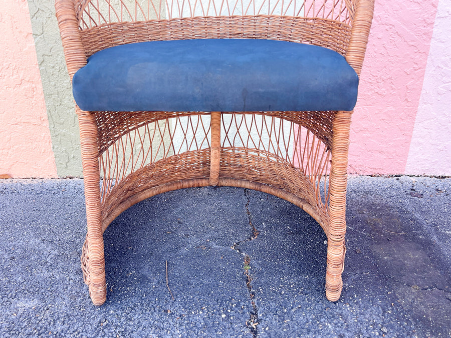 Wicker Chic Dining Table and Chairs