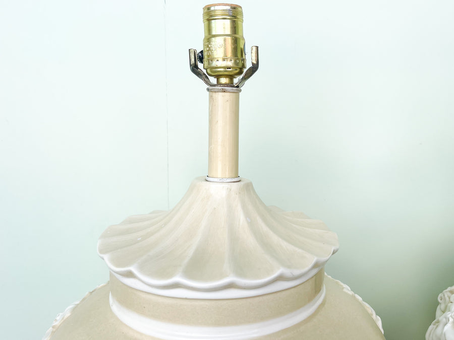 Pair of Fab Pagoda Lamps