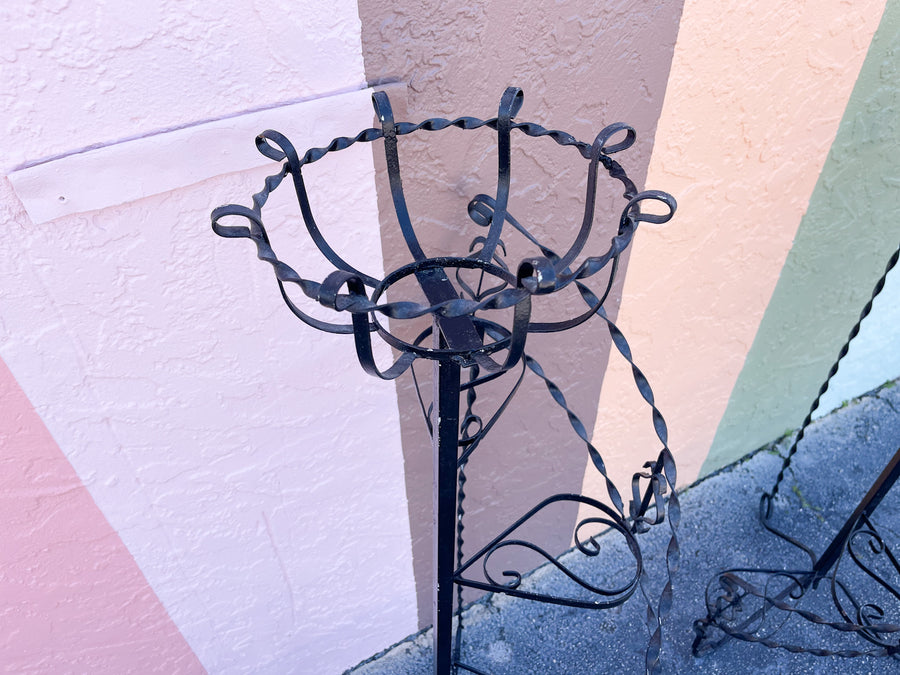 Pair of Whimsical Plant Stands