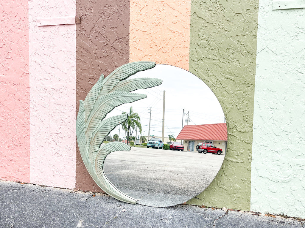 Palm Frond Mirror