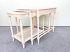 Palm Beach Chic Faux Bamboo Nesting Tables