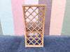 Set of Four Lattice Back Rattan Chairs