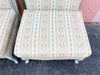 Pair of Granny Chic Upholstered Slipper Chairs