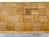 Island Style Parquet Bamboo Coffee Table