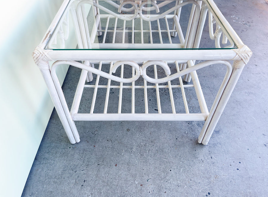 Warehouse Wednesday: Pair of Island Whimsy Side Tables