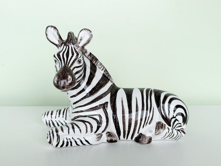 Italian Ceramic Zebra