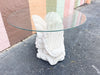 Shell Chic Plaster Coffee Table