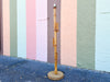 Old Florida Rattan Flower Holder Floor Lamp
