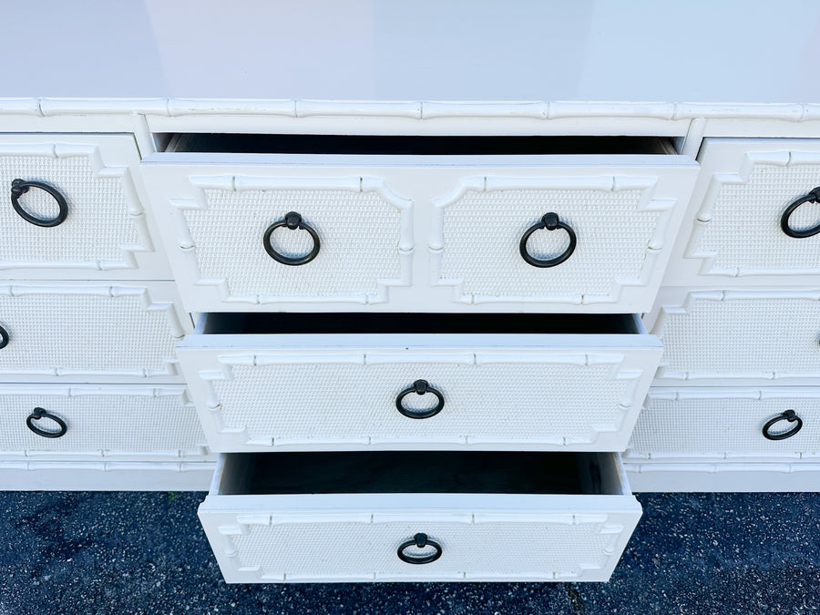 Palm Beach Chic Faux Bamboo Dresser