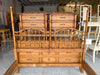 Thomasville Faux Bamboo Four Post Queen Bed