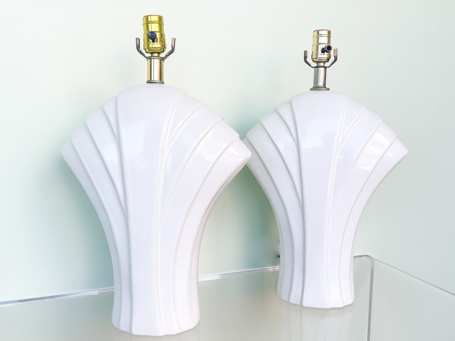 Pair of Art Deco Lamps