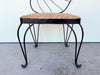 Shell Chic Wrought Iron Chair