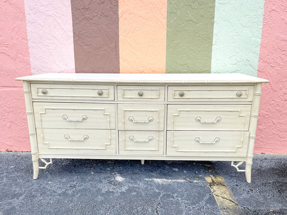 Palm Beach Faux Bamboo Dresser