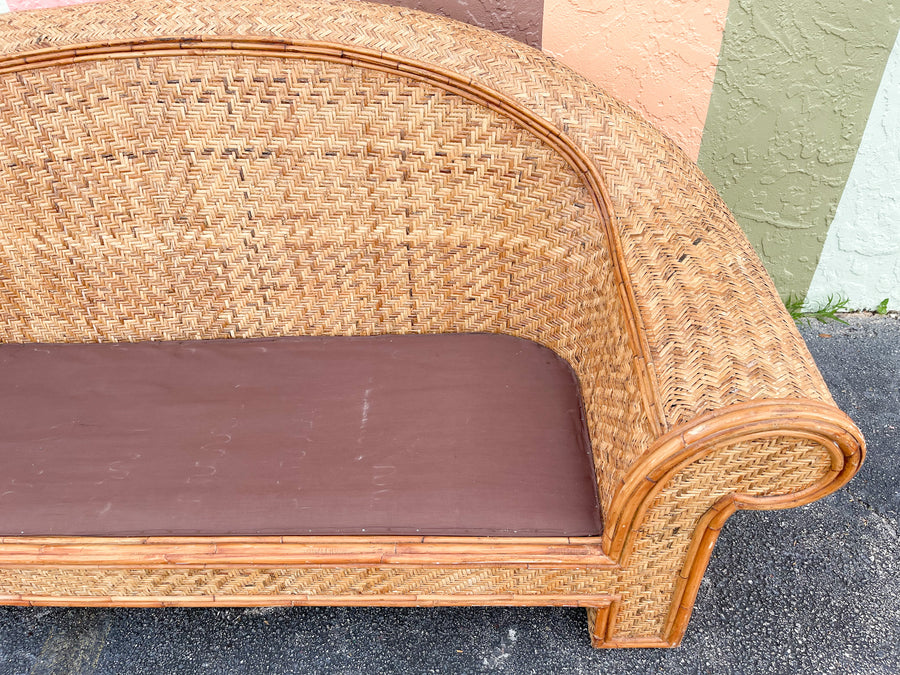 Ralph Lauren Rattan Sofa