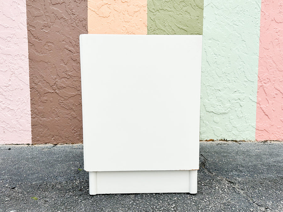 Hand Painted Chinoiserie Oversized Nightstand