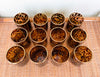 Set of Twelve Tortoiseshell Glassware