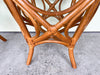 Pair of Island Style Rattan Side Tables