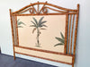 Tortoiseshell Bamboo Palm Queen Bed