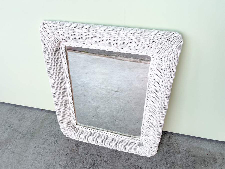 Sweet Wicker Mirror