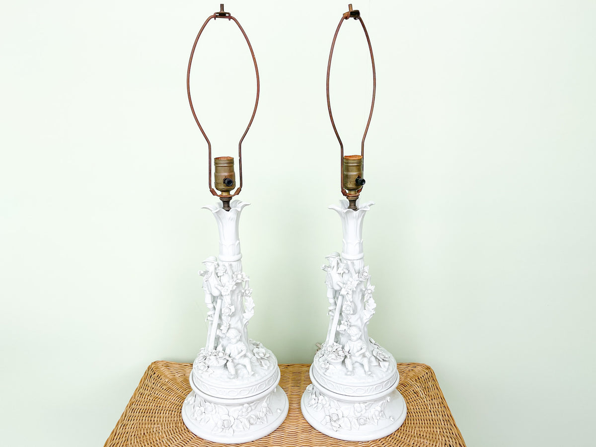 Pair of Blanc De Chine Lamps