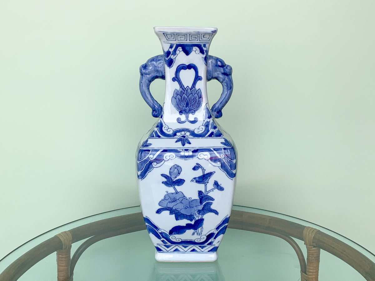 Blue and White Vase