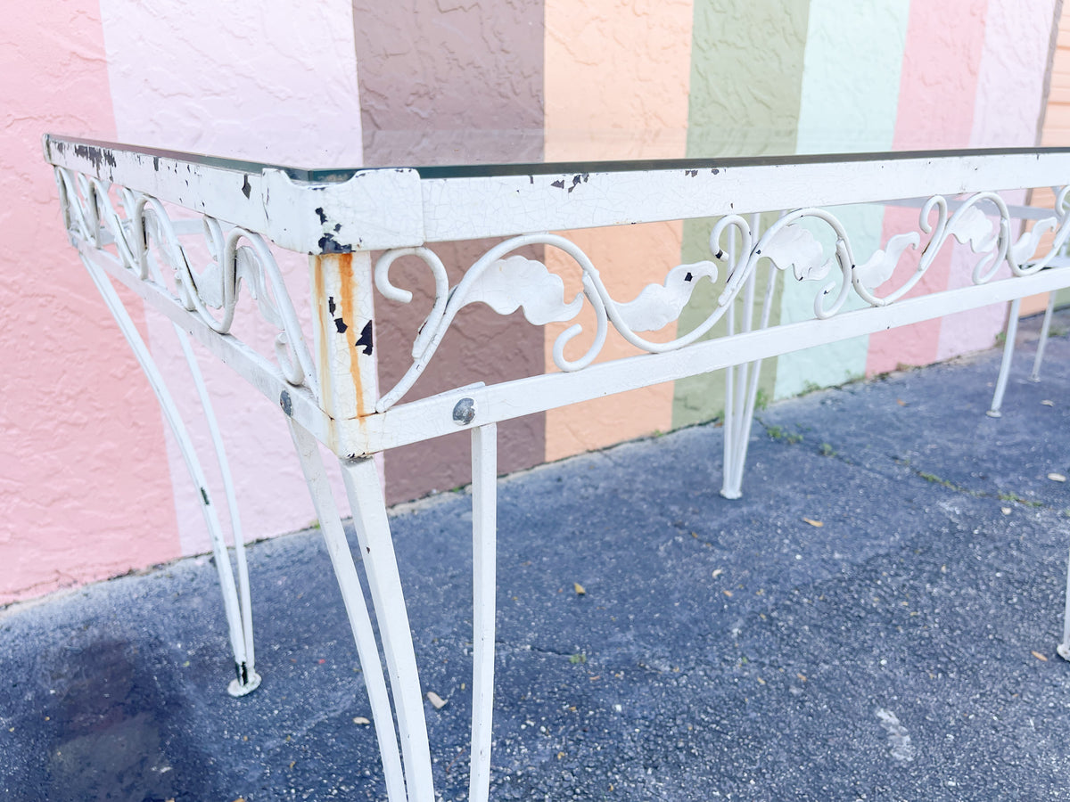 Palm Beach Chic Outdoor Table Set