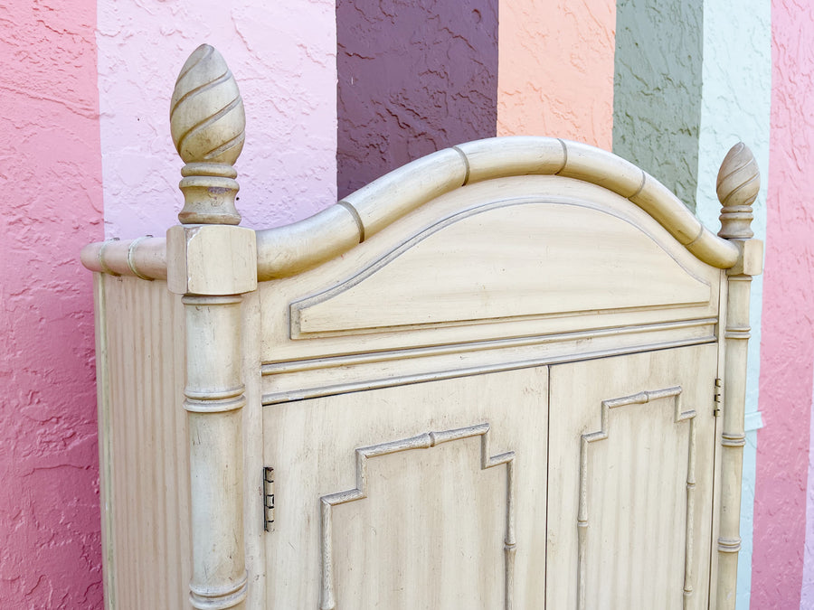Warehouse Wednesday Sale: Faux Bamboo Thomasville Cabinet