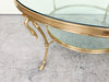 Brass Swan Coffee Table