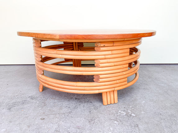 Frankl Style Rattan Coffee Table