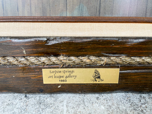 1970s Pelican Art Signed Leehan