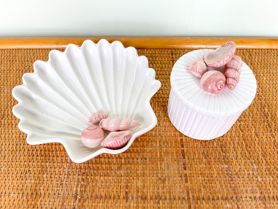 Fitz and Floyd Shell Dish Set