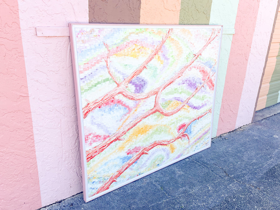 Large Scale Colorful Confetti Original Art