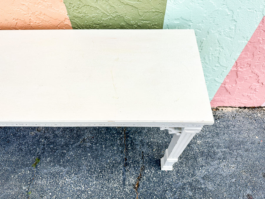 Palm Beach Chic Fretwork Console