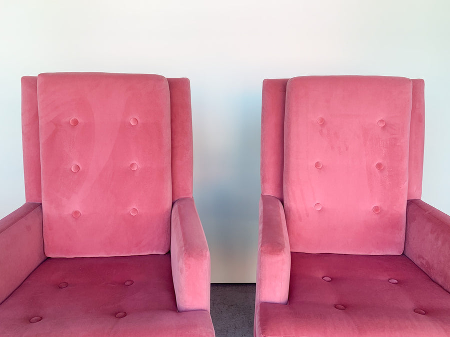 Pair of Perfect Pink Chairs