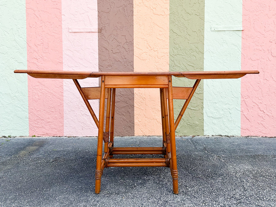 Heywood Wakefield Ashcraft Drop Leaf Dining Table
