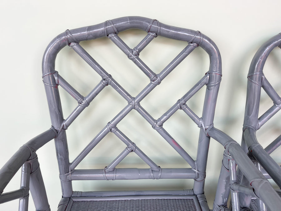 Warehouse Wednesday Sale: Pair of Modern Chippendale Arm Chairs
