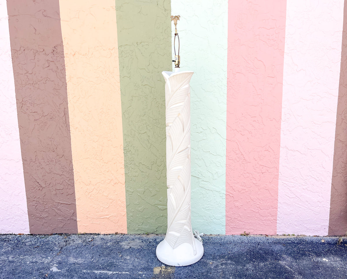 Palm Frond Floor Lamp