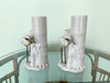Fitz and Floyd Crane Vases