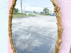 Gold Hollywood Regency Roche Style Mirror