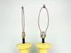Pair of Canary Yellow Icing Lamps