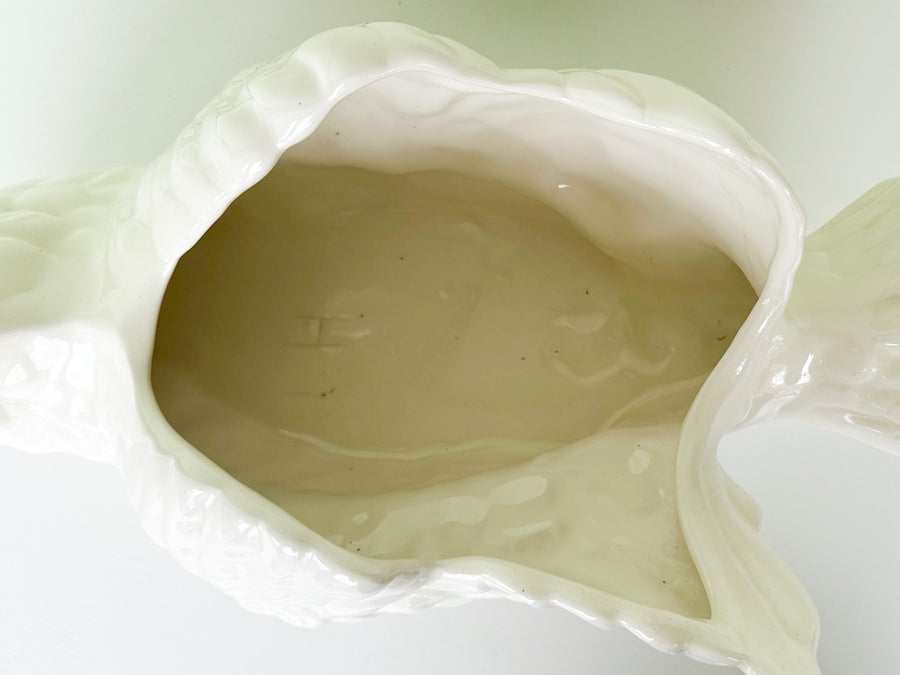 Large Italian Swan Cachepot