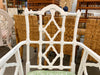 Pair of Moroccan Fretwork Arm Chair